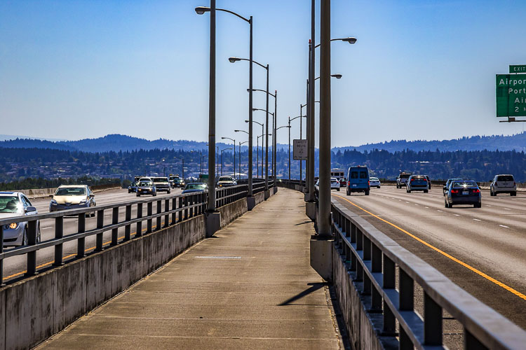 It specifically started the tolls “at the border” with Washington. Those plans continue with an eye to tax travelers on both I-5 and I-205 starting at the Columbia River and continuing south. File photo