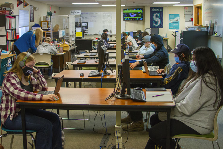 TEAM High School provides an alternative for Woodland students whose schedules or learning needs don't necessarily fit with traditional school. Photo courtesy Woodland School District