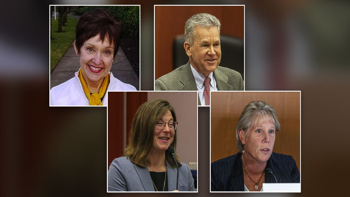 The decision on which of three final candidates for the District 5 seat on the Clark County Council is headed to the office of Gov. Jay Inslee.