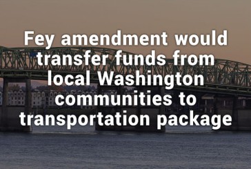 Fey amendment would transfer funds from local Washington communities to transportation package