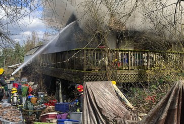 Firefighters hampered by extreme clutter in yard and house