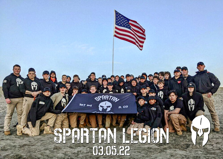 Spartan Challenge graduated 29 young men who successfully completed the 10-week course. The final challenge was down on the Oregon coast. Here the 29 young men and their instructors pose for the end of class group picture. Photo courtesy Spartan Challenge