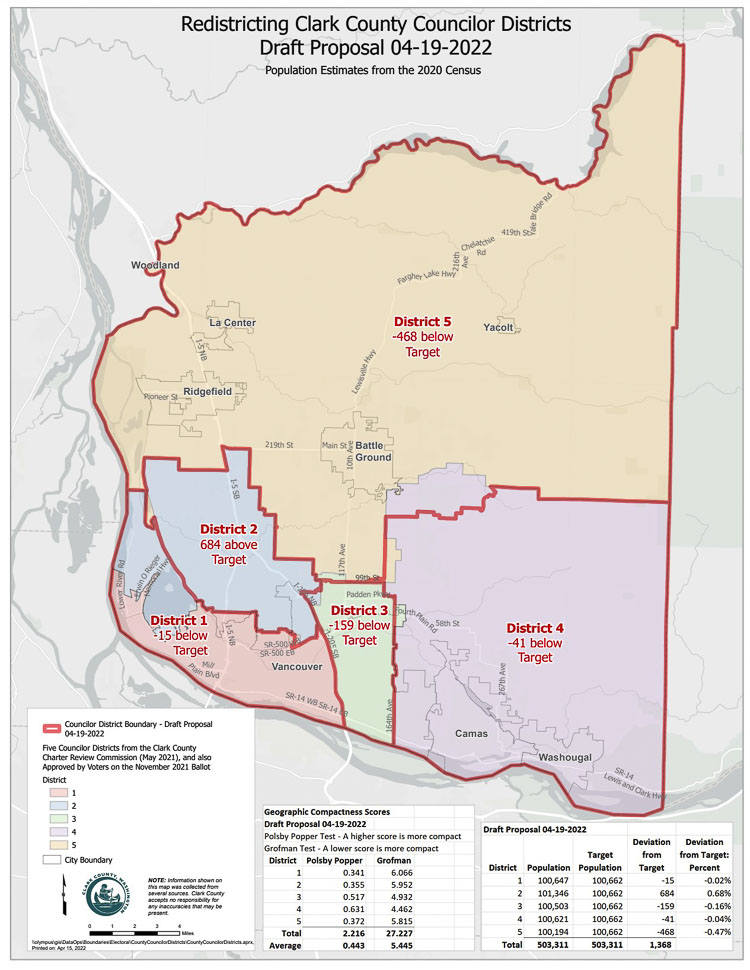 Members of the Clark County Council once again failed to agree on a final district boundary map Wednesday morning, opting instead to move forward to a public hearing on a map the council could have approved two weeks ago.