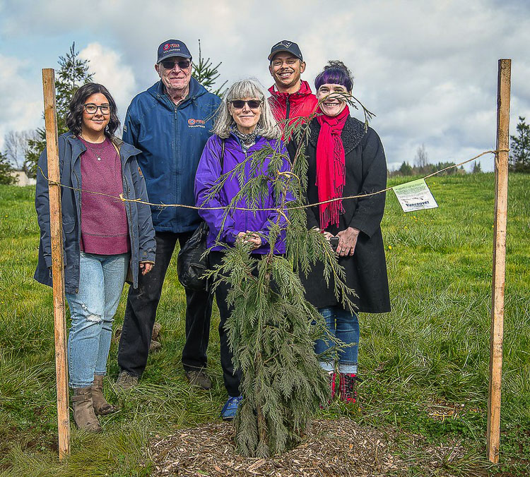 The 2022 honorees and nominators are Randall Franklin, city of Vancouver Office of Neighborhoods; Barney Levie, Vancouver Fire Department Fire Corps; Paula Person, Vancouver Fire Department Fire Corps; Bob Knauer, Vancouver Police Department; Jean Avery, Urban Forestry and Vancouver USA Walking Club; Parks, Recreation and Cultural Services. Photo courtesy city of Vancouver