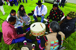 Members of the Nez Perce Indian Nation will present their traditional memorial ceremony from 10 a.m. to noon on Sat., April 23 on the Fort Vancouver National Historic Site. The event is free to the public, although donations are welcome. Photo courtesy city of Vancouver