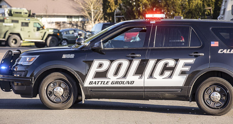 On Saturday (May 21) at about 8 p.m., Battle Ground patrol officers closed a section of Main Street when several vehicles, participating in an impromptu cruise-in event, began to “burnout” their tires.