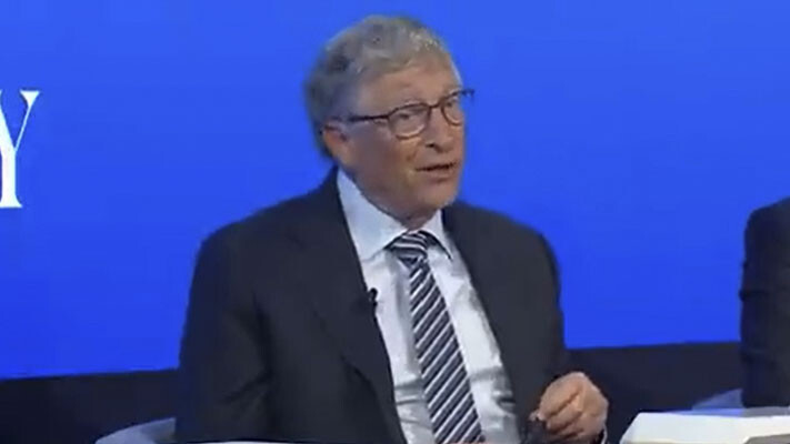Attendees at the World Economic Forum meeting must be triple-vaccinated, but in a panel session in front of the elite leaders gathered in Davos, Switzerland, vaccine promoter Bill Gates dismantled the rationale for vaccine mandates and passports in a matter of seconds.