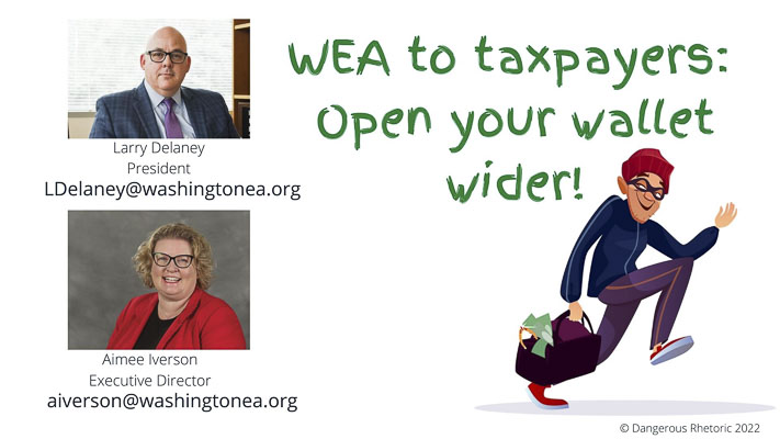 In her weekly column, Nancy Churchill discusses a brief filed by the Washington Education Association in support of a state income tax.