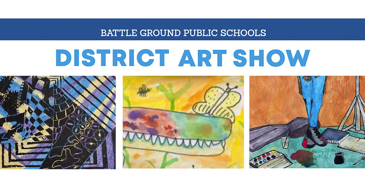 The 63rd annual Battle Ground Public Schools' District Art Show is now online. Photo courtesy Battle Ground School District