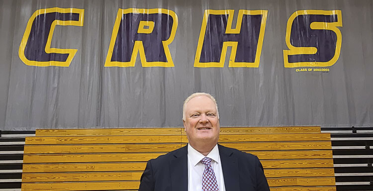 David Long and Columbia River High School athletics have been a team for more than 30 years. The longtime basketball coach is also the golf coach, and this week will be Long’s final state tournament as a coach. He is retiring. Photo by Paul Valencia