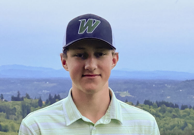 Woodland golfer Dane Huddleston is one of the top Class 2A golfers in the state. Even Columbia River golfers are rooting for him at this week’s state tournament. Photo courtesy Woodland Athletics