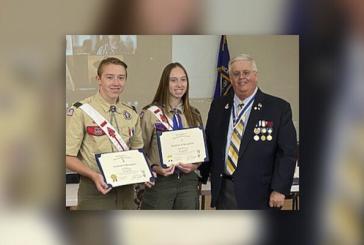 Brother-Sister earn top Scout rank together