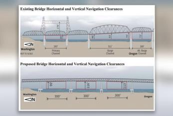 IBR team expects Coast Guard to reject 116-foot Interstate Bridge clearance request