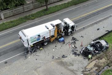 Vancouver man injured in collision with recycling truck