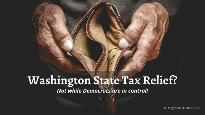 In her weekly column, Nancy Churchill explains how the progressive-Marxist rulers of Washington state are addicted to your money and their favorite word is ‘more.’