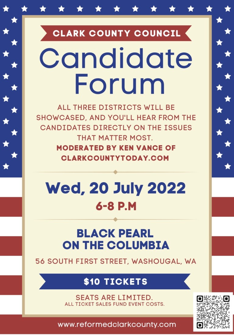 Clark County Council Candidate Forum to be held Wednesday (July 20