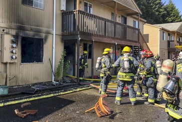 Vancouver Fire Department responds to apartment fire