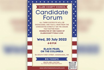 Clark County Council Candidate Forum to be held Wednesday (July 20)