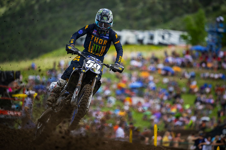 Levi Kitchen hopes to return to racing in a few weeks after suffering a wrist injury last week. The professional rider from Washougal is looking forward to racing on his home course at the Washougal MX Park next summer. Photo courtesy Lucas Oil Pro Motocross Championship / Align Media
