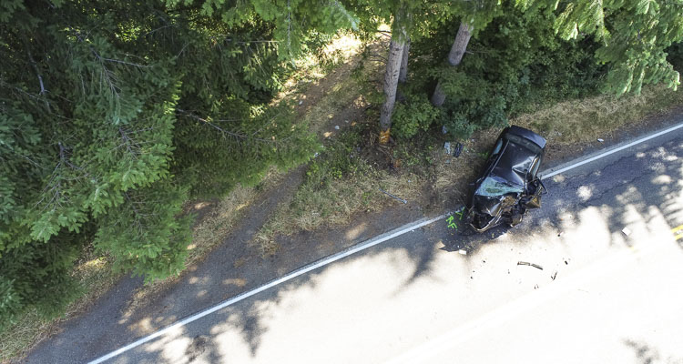 A Vancouver man was killed in a single-vehicle collision Wednesday morning in North Clark County. The deceased driver was identified as Gary A. Seal, 45, of Vancouver.