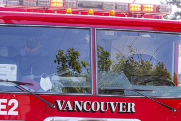 Attic fire in Vancouver displaces three