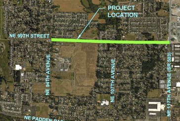 Road closure at the intersection of Northeast 99th Street and Northeast 94th Avenue to begin Aug. 15