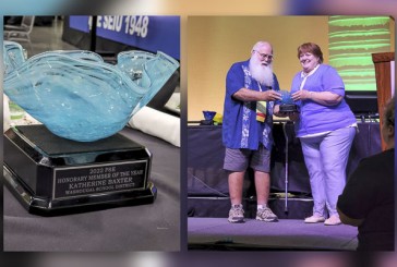 Washougal teacher Katherine Baxter awarded 2022 Public School Employee Honorary Member of the Year