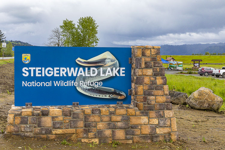 Steigerwald Lake National Wildlife Refuge will temporarily close beginning Monday as crews put the finishing touches, to complete the trail system and other amenities. The work is scheduled to be completed by the end of September. Photo by Mike Schultz