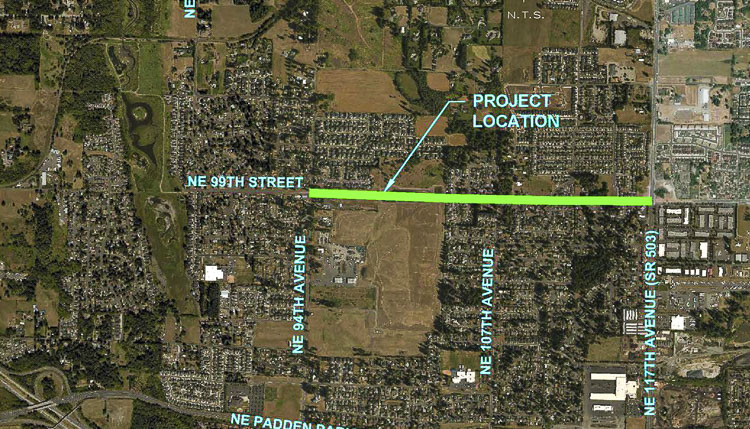 Project map courtesy Clark County Public Works