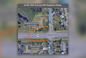 Design chosen for the new SR 500 pedestrian/bicycle crossing at NE 54th Avenue/NE Stapleton Road in Vancouver