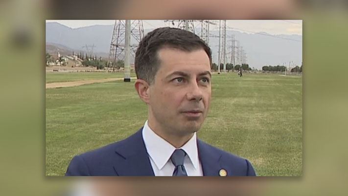 Transportation Secretary Pete Buttigieg. Screenshot courtesy The Issue Is/Twitter.