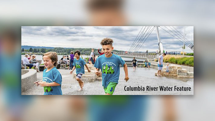 The Columbia River water feature at Vancouver Waterfront Park and the water feature at Esther Short Park will begin reducing hours of operation to prepare for the seasonal closure.