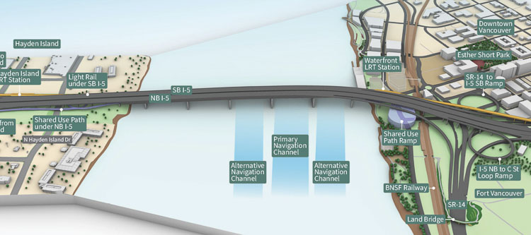 Image courtesy Interstate Bridge Replacement Program