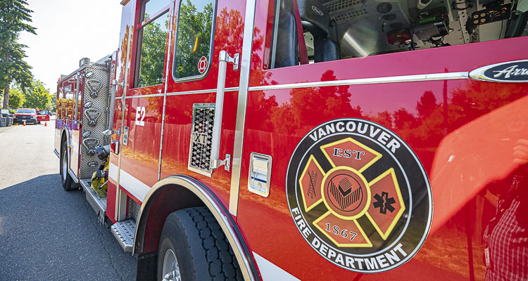 At 5:19 p.m. Friday night, the Vancouver Fire Department responded to 3073 NE 57th Ave. (Fox Pointe Apartments) for the report of an agitated person.
