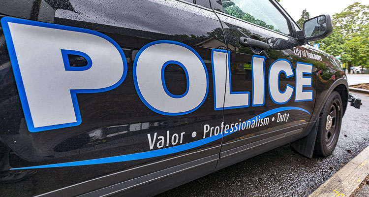 On Thursday (Oct. 20) at about 7 p.m., Vancouver Police responded to a disturbance with a weapon in the area of Mill Plain Blvd. and Chkalov Drive.