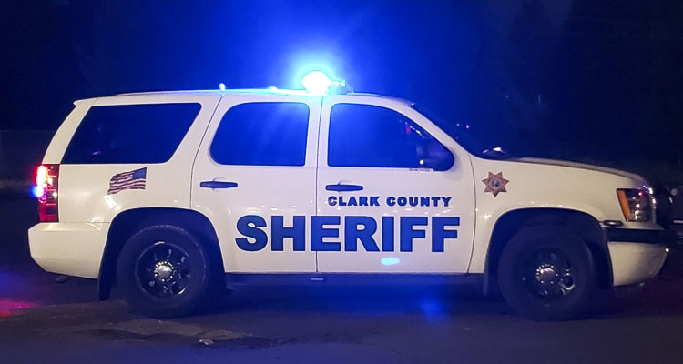 On Friday (Oct. 14), just before 9 p.m., a Clark County Sheriff's Office deputy attempted to conduct a traffic stop on a black SUV with no license plates, northbound on NE St. Johns Rd. in Vancouver
