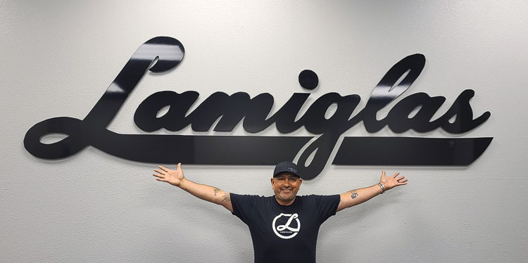 Jose Ruelas, president and CEO of Lamiglas, is proud to announce the reopening of the Lamiglas retail store in Woodland. Photo by Paul Valencia
