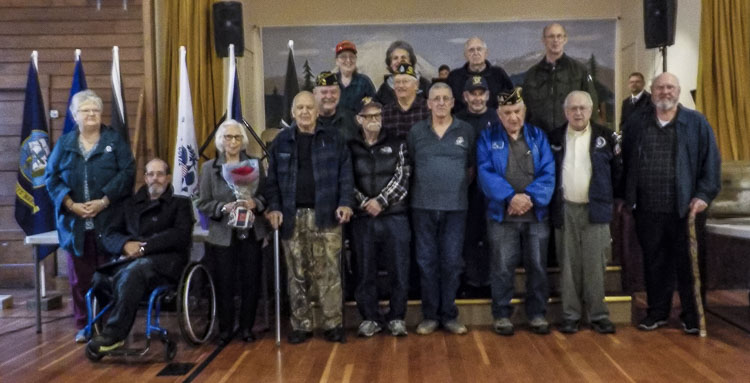 Veterans November 5, 2022. Photo courtesy North Clark Historical Museum