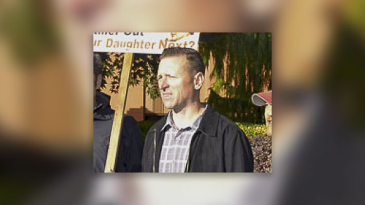 State representative candidate Jeremy Baker organized a rally for justice last week for Chelsea Harrison, a 14-year-old who was strangled to death by Roy Wayne Russell Jr. in 2005 after he hosted an underage drug and alcohol party at his Vancouver home. Photo courtesy Leah Anaya