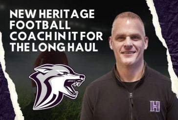 New Heritage football coach in it for the long haul