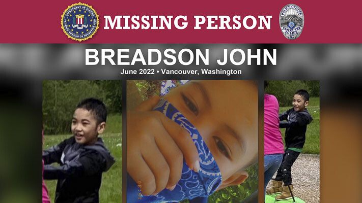 Since June 2022, Vancouver Police detectives have attempted to contact multiple family members to determine if 8-year-old John Breadson is with family or is truly missing.