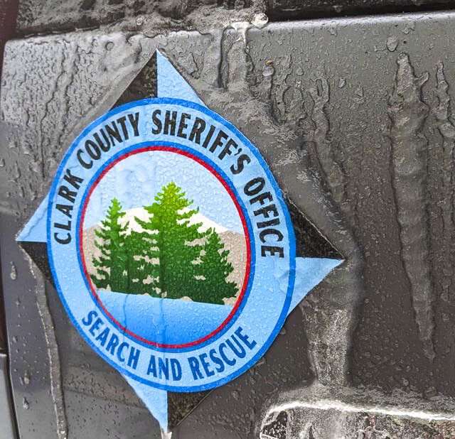 The Inclement Weather Driving Team of Clark County Sheriff’s Office Search and Rescue completed 146 missions during the ice storm last month. Photo courtesy Clark County Sheriff’s Office Search and Rescue.
