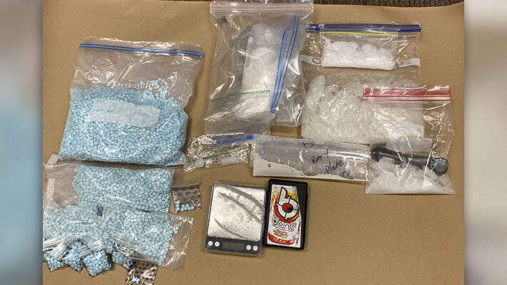 The Clark County Sheriff’s Office Drug Task Force recently completed a fentanyl investigation. As a result of the investigation, 13,000 fentanyl pills and two pounds of methamphetamine were seized.