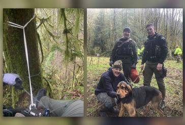 Vancouver man rescued near Kalama River