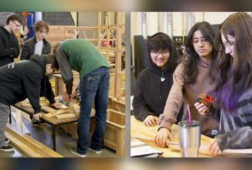 WHS CTE students built a student store for Yale Elementary School and an outdoor shed to auction off and raise funds for their SkillsUSA Team
