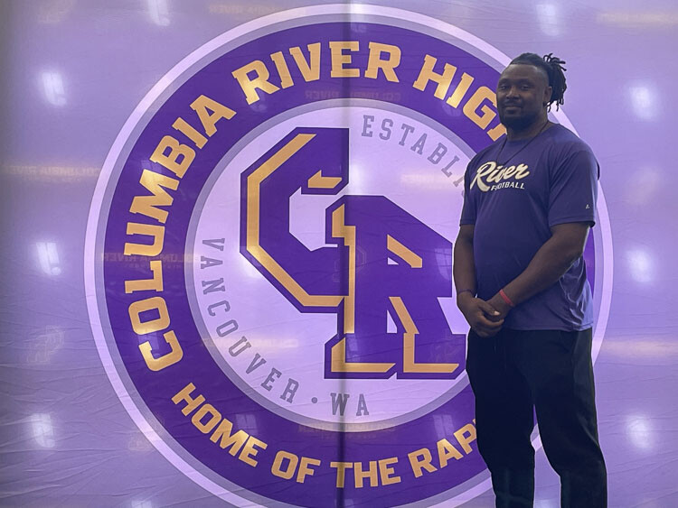 DeWayne Patterson is the new head coach at Columbia River High School. Photo courtesy Rob Duncan