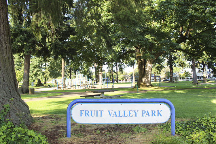 Fruit Valley Park Playground. Photo courtesy city of Vancouver
