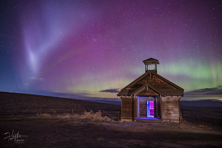 Heather Tianen searches for geomagnetic storms often, but she said this one was the biggest storm she had ever experienced. Photo courtesy Heather Tianen