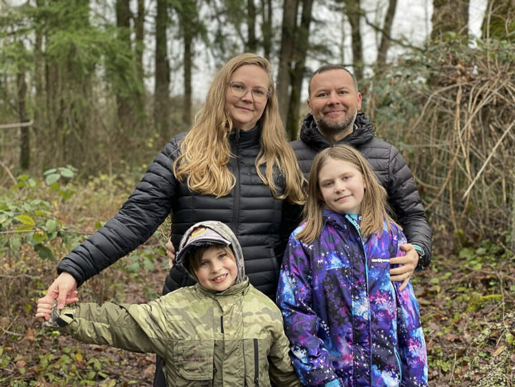 Amy and Anthony Munoz, with their children Anthony Eli and Pennelope, are spreading the word, hoping to open a Young Life club in the Battle Ground area. Young Life builds relationships with teens and introduces them to Jesus. Photo courtesy Anthony Munoz