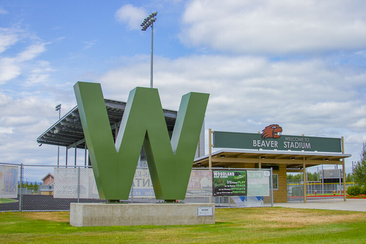 Woodland High School Stadium. Photo courtesy Woodland School District